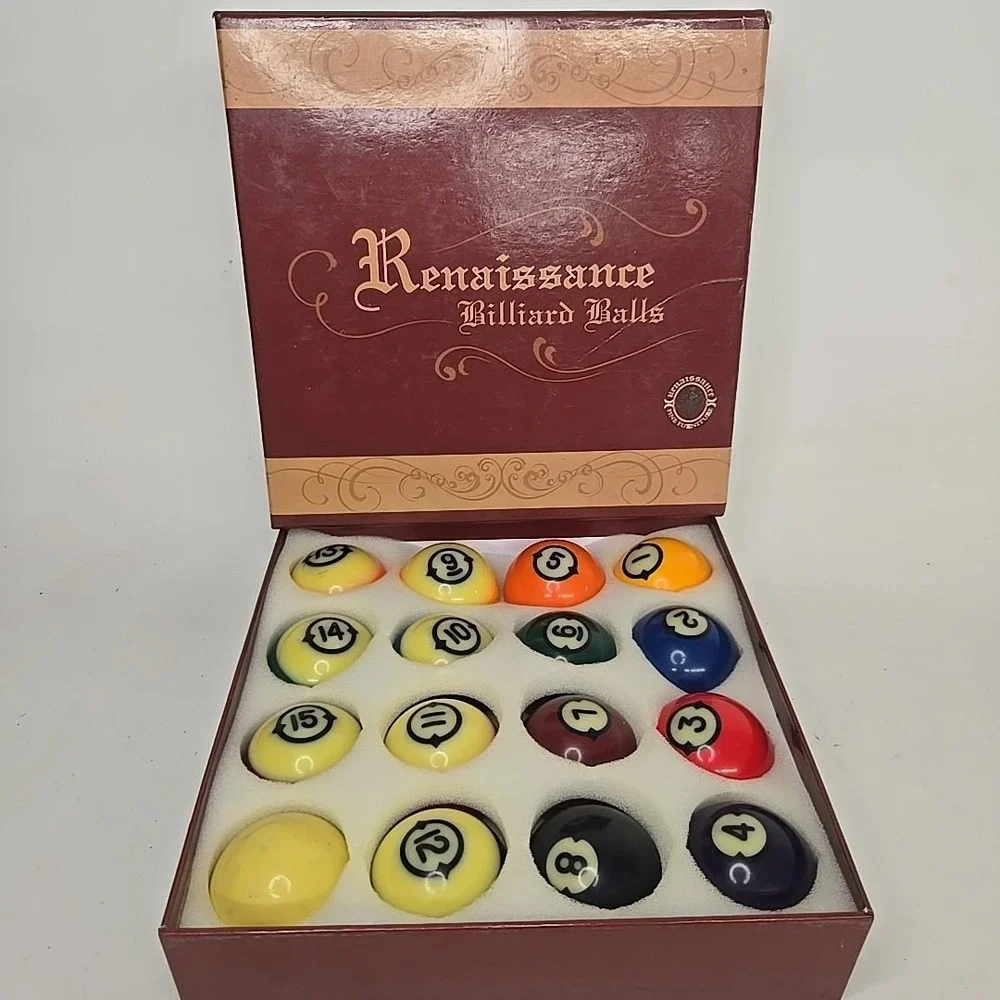 Renaissance Pool / Billiard‎ Balls Professional Quality